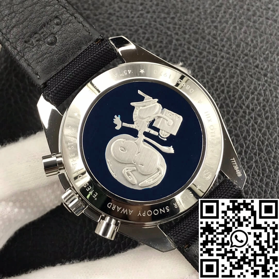 Omega Speedmaster Snoopy Award 311.32.42.30.04.003 OM Factory V2 White Dial Packable 455