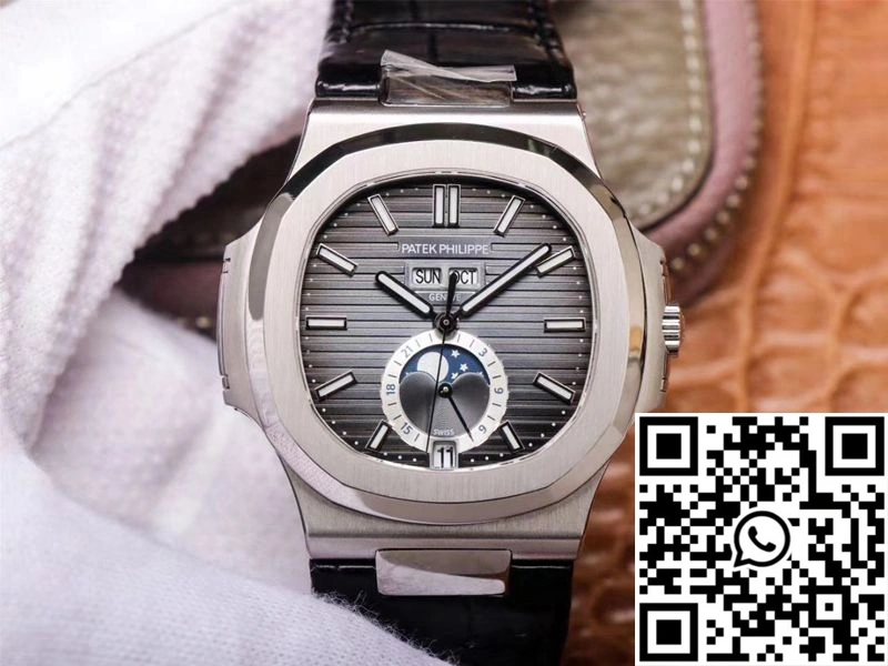 PF Factory Patek Philippe Nautilus 5726A-001 Moonphase Gray Dial NewStyle 563