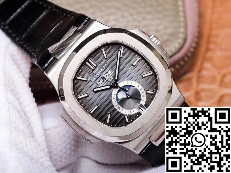 PF Factory Patek Philippe Nautilus 5726A-001 Moonphase Gray Dial NewStyle 563