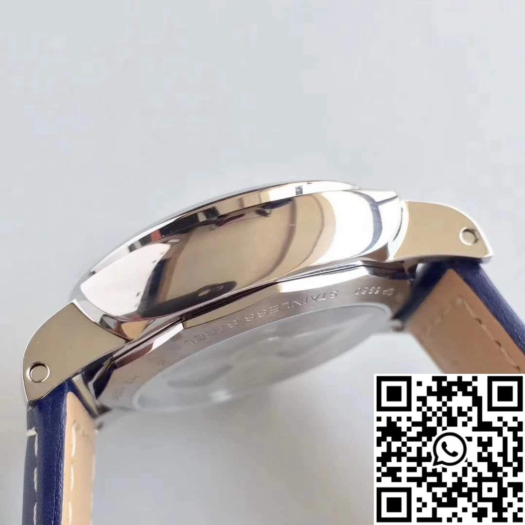 SunProtective Panerai Luminor 1950 3 Days GMT Acciaio PAM688 VS Factory V2 Blue Dial 2237
