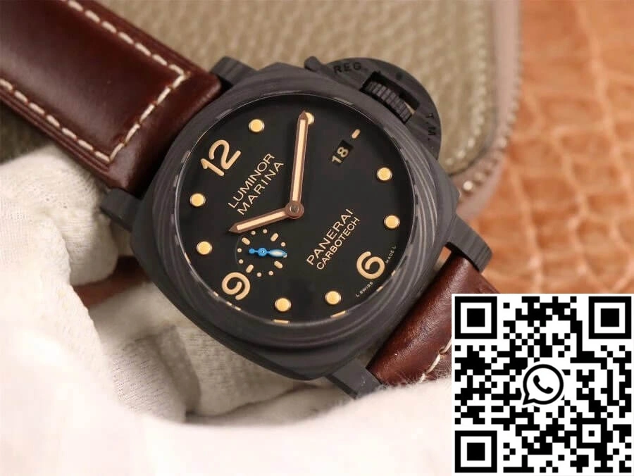 Panerai Luminor 1950 PAM00661 VS Factory Carbon Fiber Case BestValue 2244