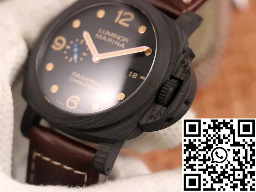 Panerai Luminor 1950 PAM00661 VS Factory Carbon Fiber Case BestValue 2244