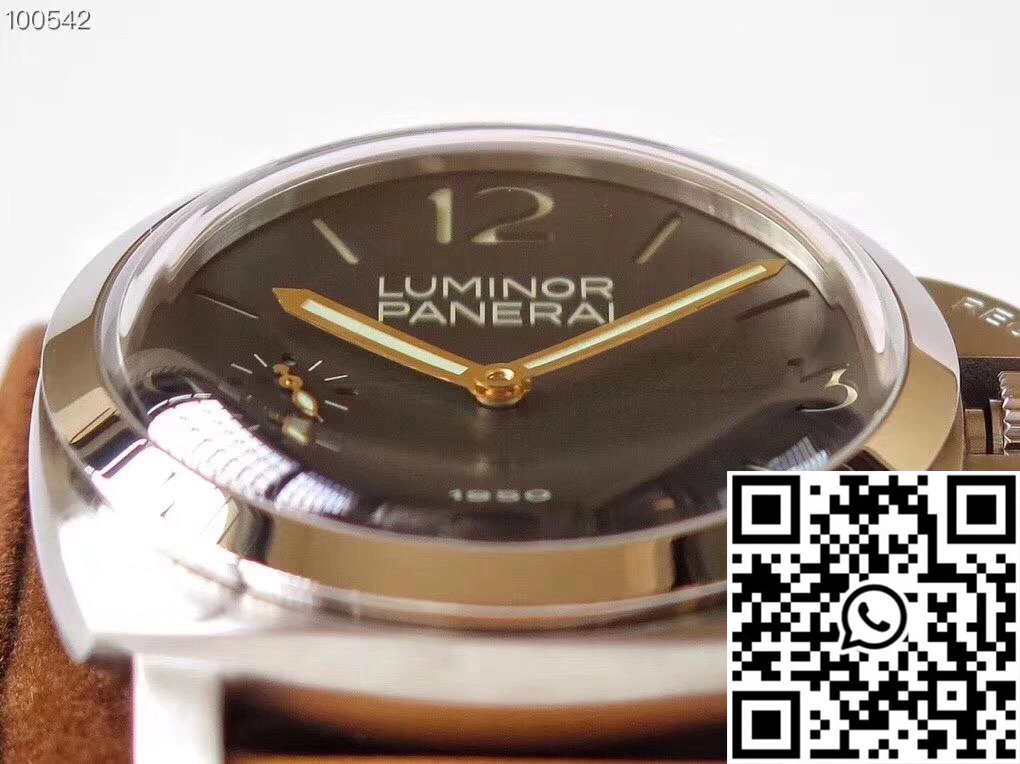 Panerai Luminor 1950 PAM127 ZF Factory Superlumed Black Dial WellDesigned 2248