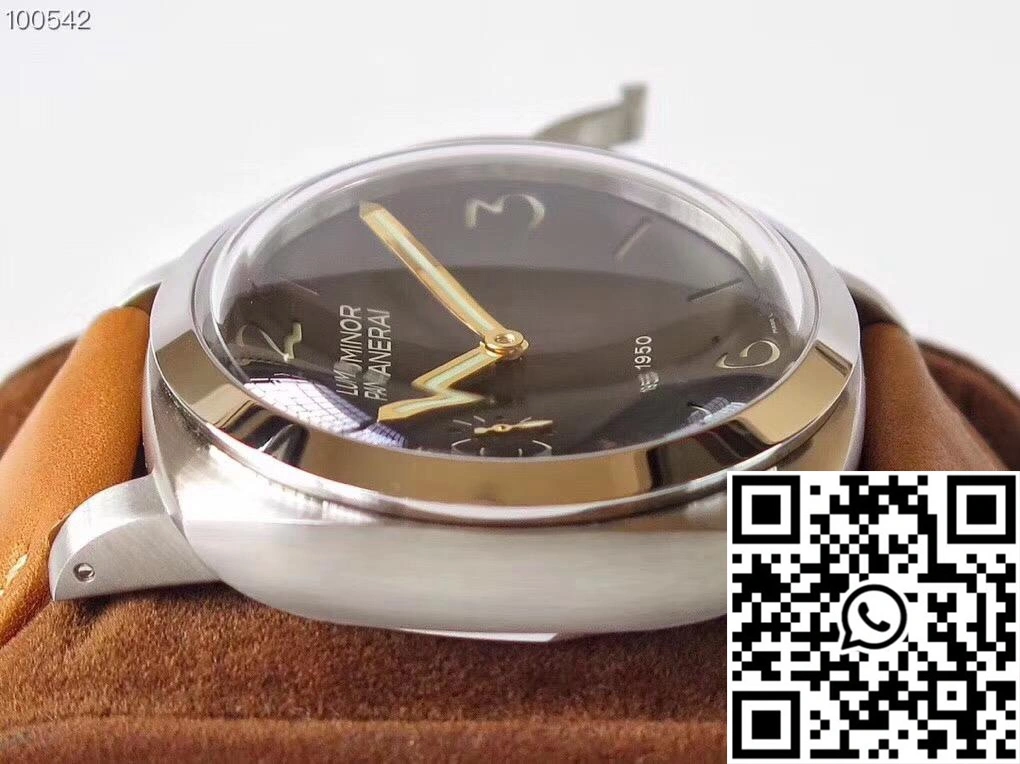 Panerai Luminor 1950 PAM127 ZF Factory Superlumed Black Dial WellDesigned 2248