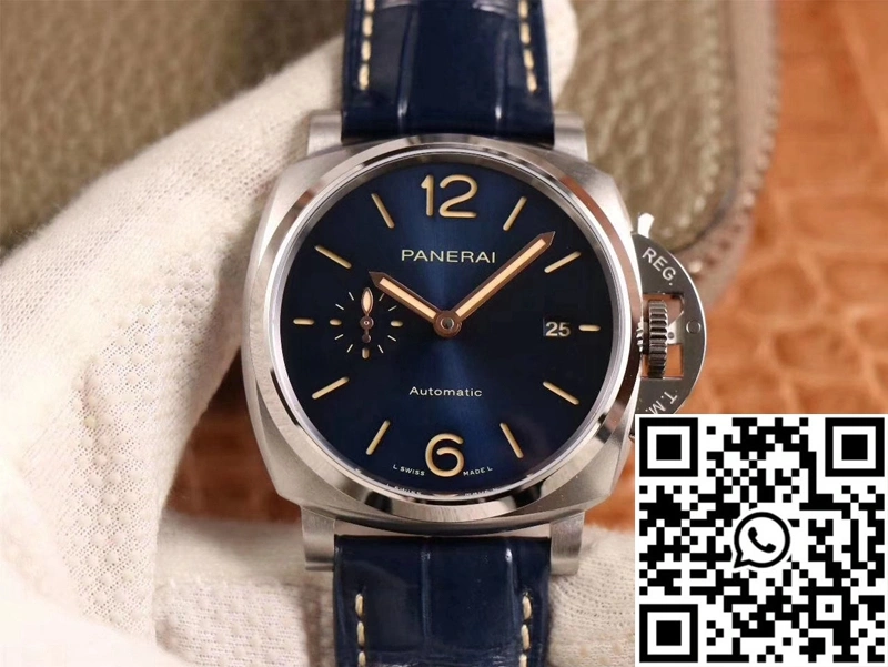 SunProtective Panerai Luminor Due PAM00927 VS Factory Blue Dial 2257