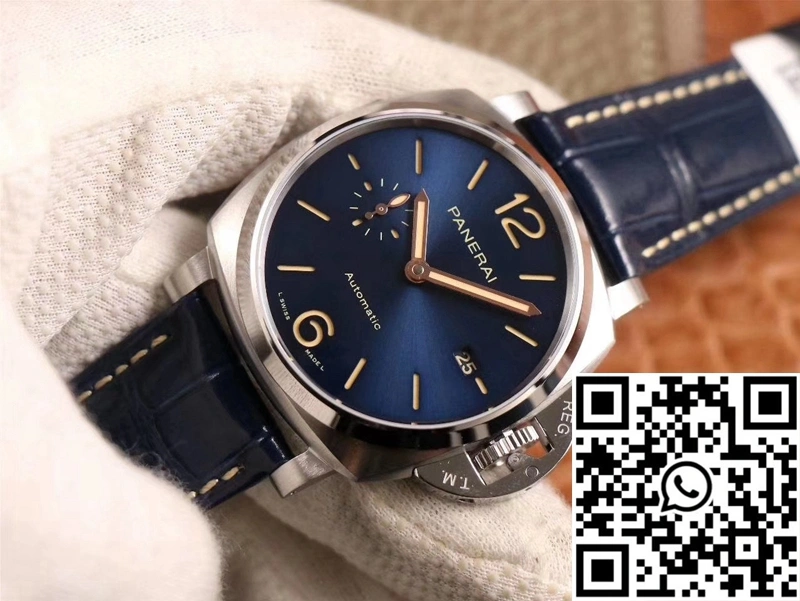 SunProtective Panerai Luminor Due PAM00927 VS Factory Blue Dial 2257