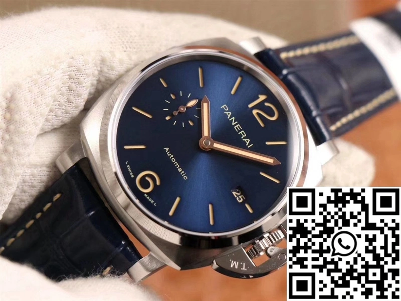 SunProtective Panerai Luminor Due PAM00927 VS Factory Blue Dial 2257