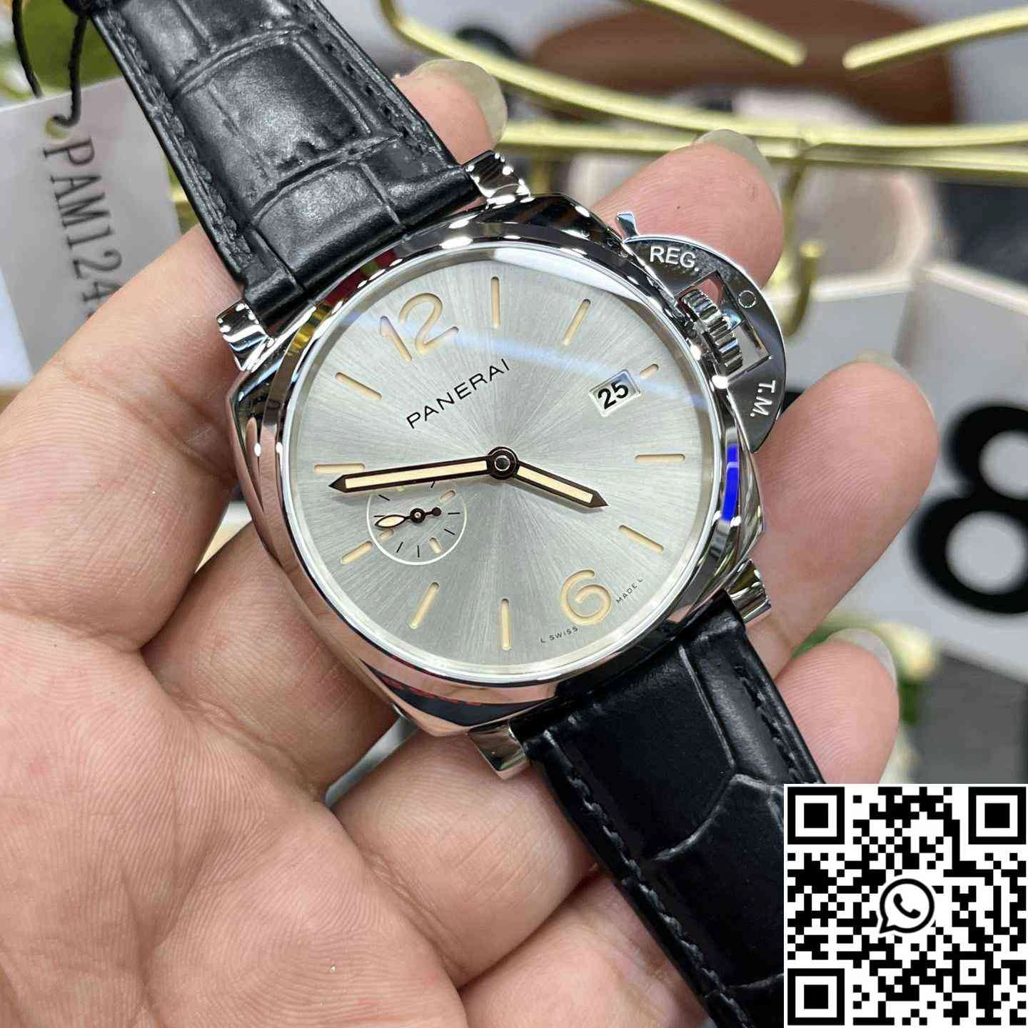 RelaxedFit Panerai Luminor Due PAM01249 VS Factory Silver Dial 2258