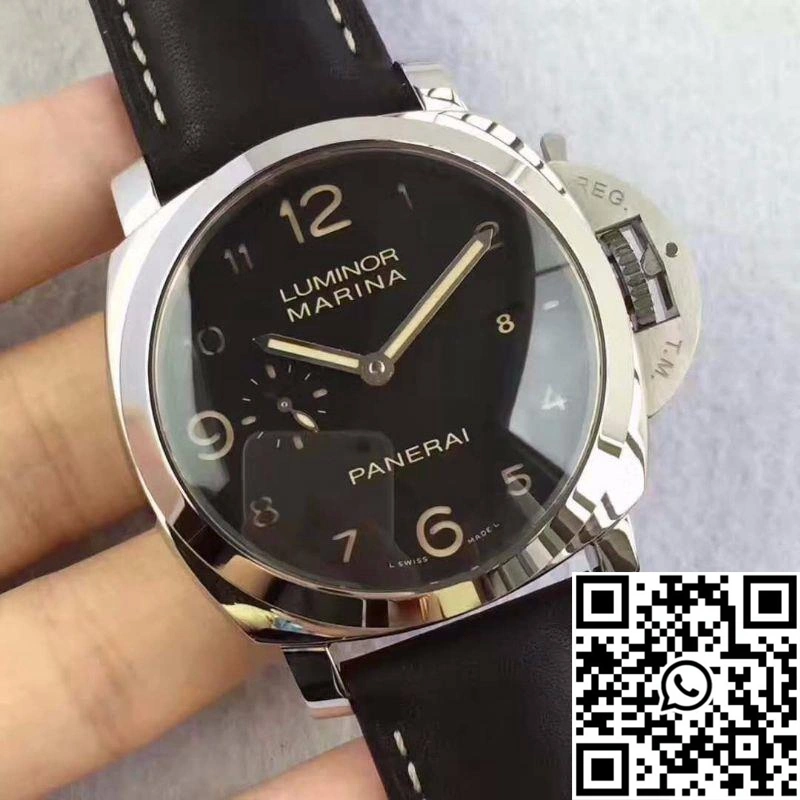 Popular Panerai Luminor Marina 1950 3 Days PAM359 VS Factory V2 Black Dial 2250