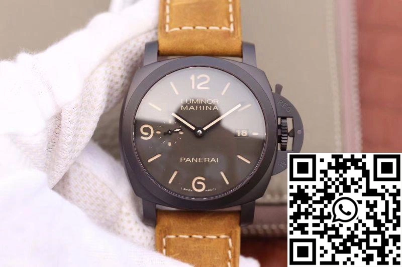 FastDry Panerai Luminor Marina 1950 3 Days PAM386 VS Factory Black Dial 2242