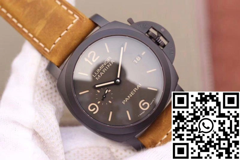FastDry Panerai Luminor Marina 1950 3 Days PAM386 VS Factory Black Dial 2242