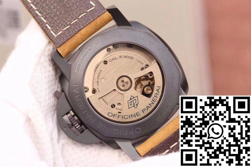 FastDry Panerai Luminor Marina 1950 3 Days PAM386 VS Factory Black Dial 2242