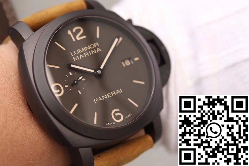 FastDry Panerai Luminor Marina 1950 3 Days PAM386 VS Factory Black Dial 2242