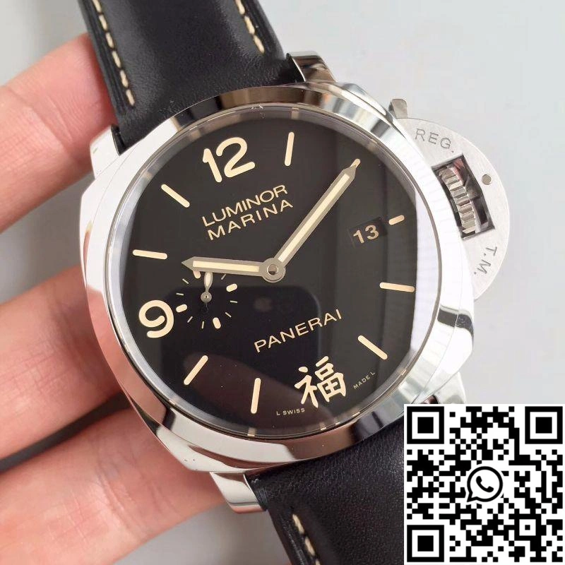 FashionForward Panerai Luminor Marina 1950 3 Days PAM498 FU VS Factory V2 Black Dial 2233