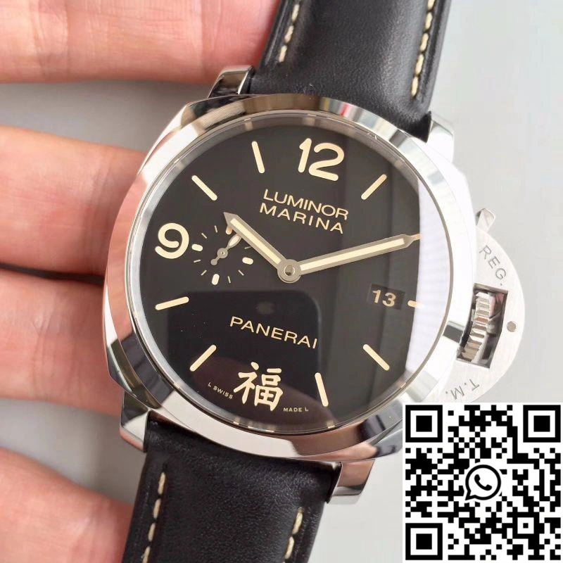 FashionForward Panerai Luminor Marina 1950 3 Days PAM498 FU VS Factory V2 Black Dial 2233