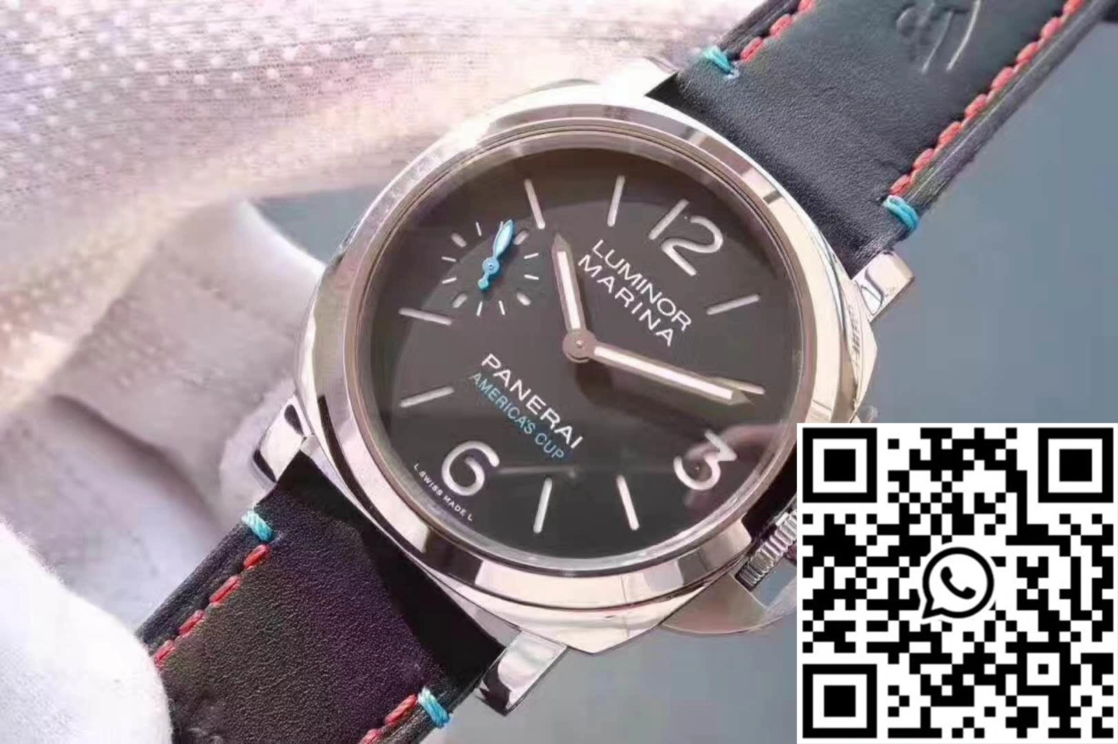 Panerai Luminor Marina 1950 PAM727 ZF Factory Black Dial Chic 2251
