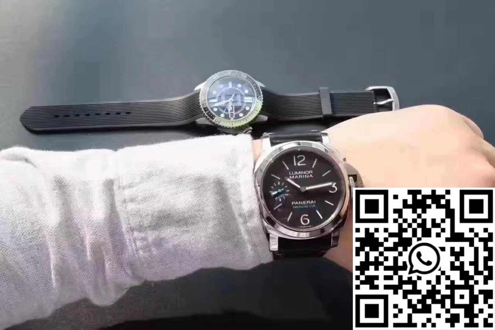 Panerai Luminor Marina 1950 PAM727 ZF Factory Black Dial Chic 2251