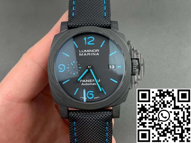 Minimalist Panerai Luminor Marina Carbotech PAM01661 VS Factory Black Dial 2211