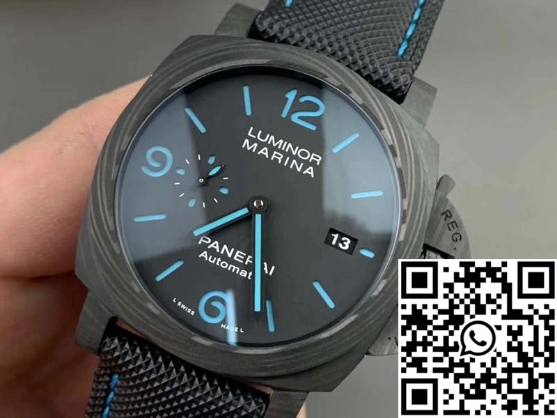 Minimalist Panerai Luminor Marina Carbotech PAM01661 VS Factory Black Dial 2211