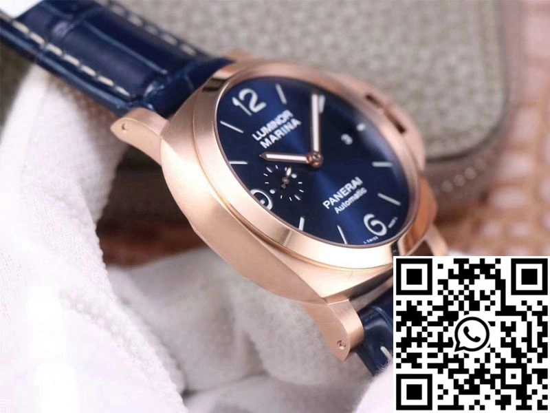 Panerai Luminor Marina Goldtech PAM01112 VS Factory Blue Dial Tailored 2200