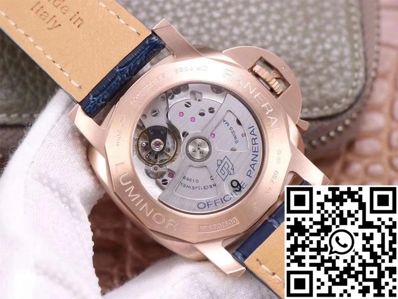 Panerai Luminor Marina Goldtech PAM01112 VS Factory Blue Dial Tailored 2200