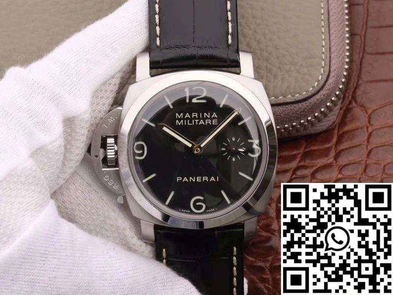 Panerai Luminor Marina Militare PAM 217 XF Factory Black Dial UrbanChic 2223