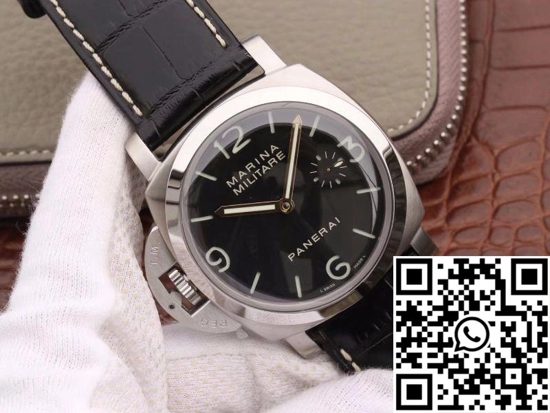 Panerai Luminor Marina Militare PAM 217 XF Factory Black Dial UrbanChic 2223