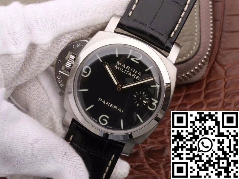Panerai Luminor Marina Militare PAM 217 XF Factory Black Dial UrbanChic 2223