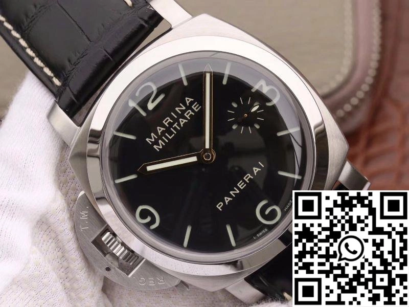 Panerai Luminor Marina Militare PAM 217 XF Factory Black Dial UrbanChic 2223