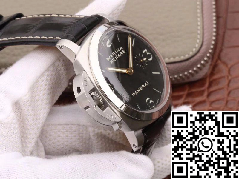 Panerai Luminor Marina Militare PAM 217 XF Factory Black Dial UrbanChic 2223