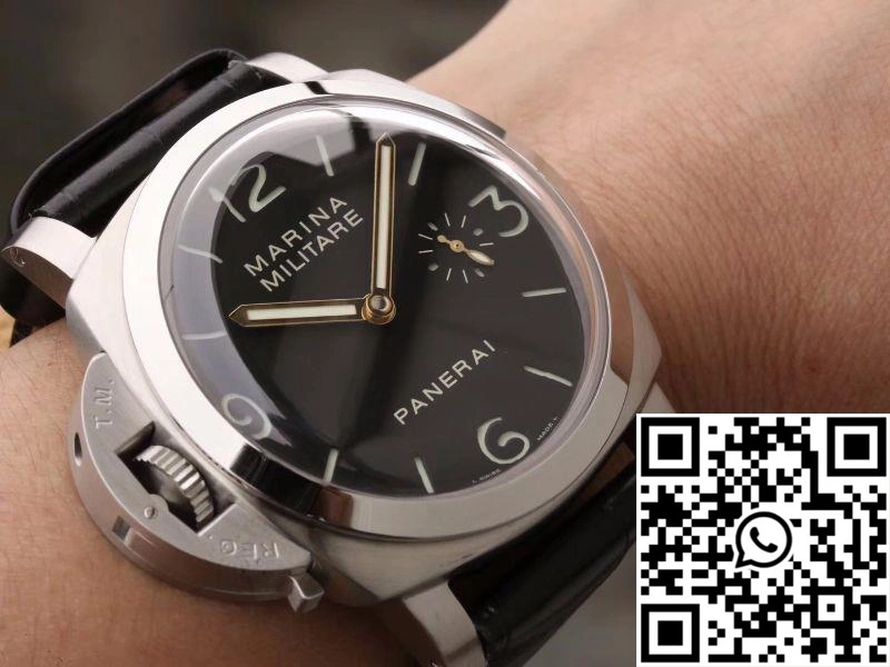 Panerai Luminor Marina Militare PAM 217 XF Factory Black Dial UrbanChic 2223