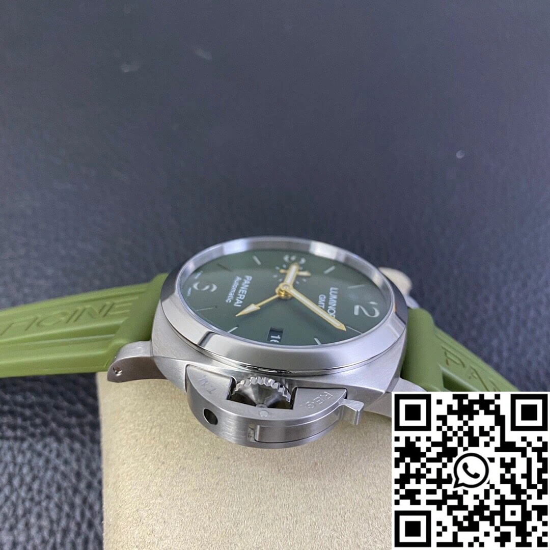 Classic Panerai Luminor PAM01056 VS Factory Green Rubber Strap 2205