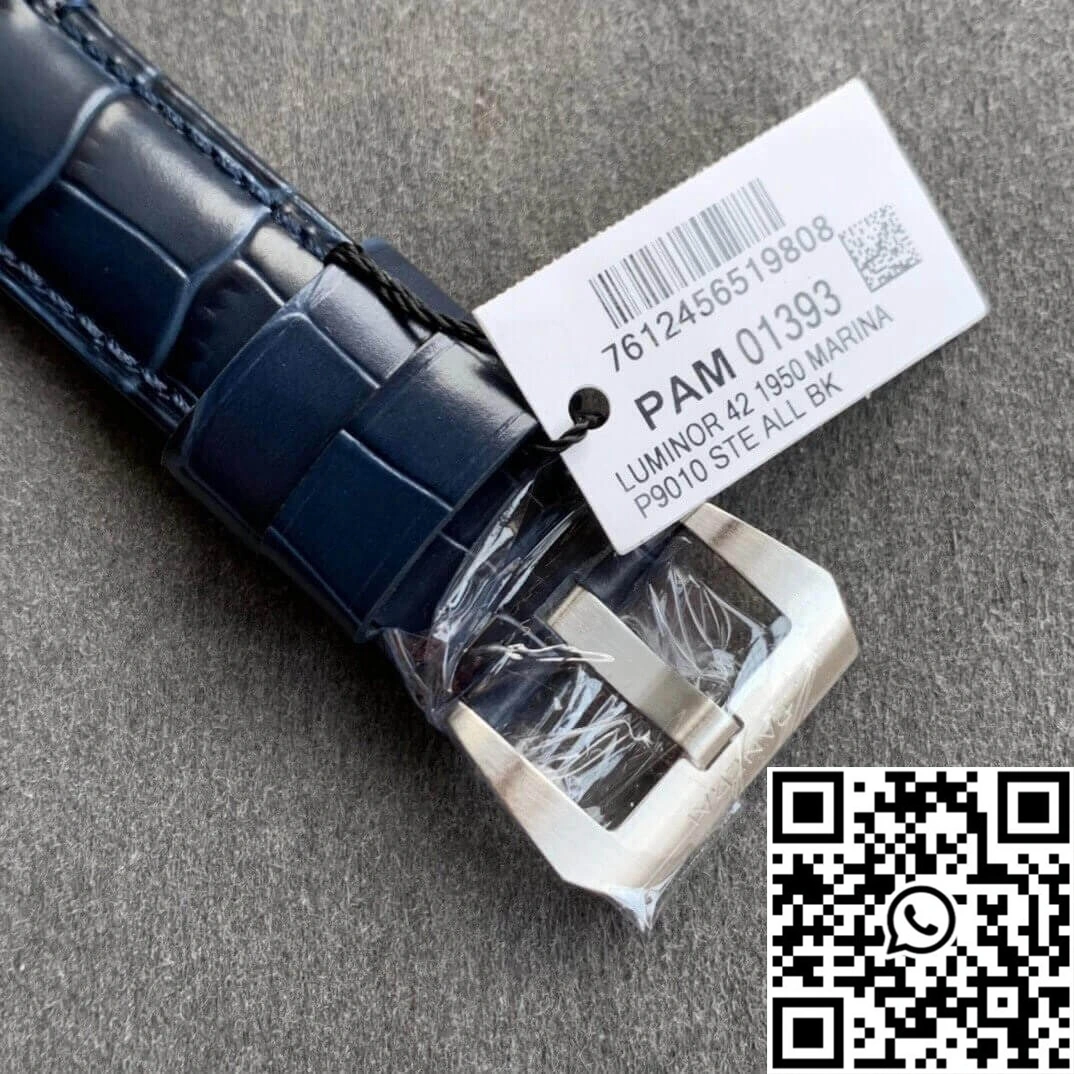 Panerai Luminor PAM01393 VS Factory Blue Dial Thermal 2215