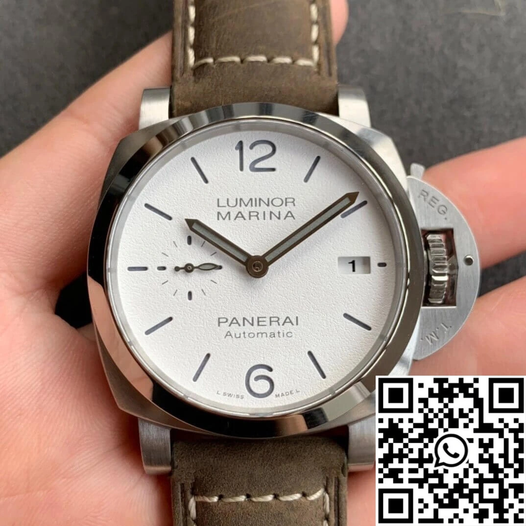 Sustainable Panerai Luminor PAM01394 VS Factory White Dial 2202