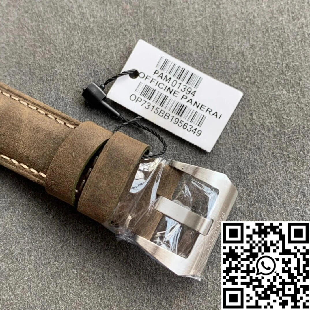 Sustainable Panerai Luminor PAM01394 VS Factory White Dial 2202