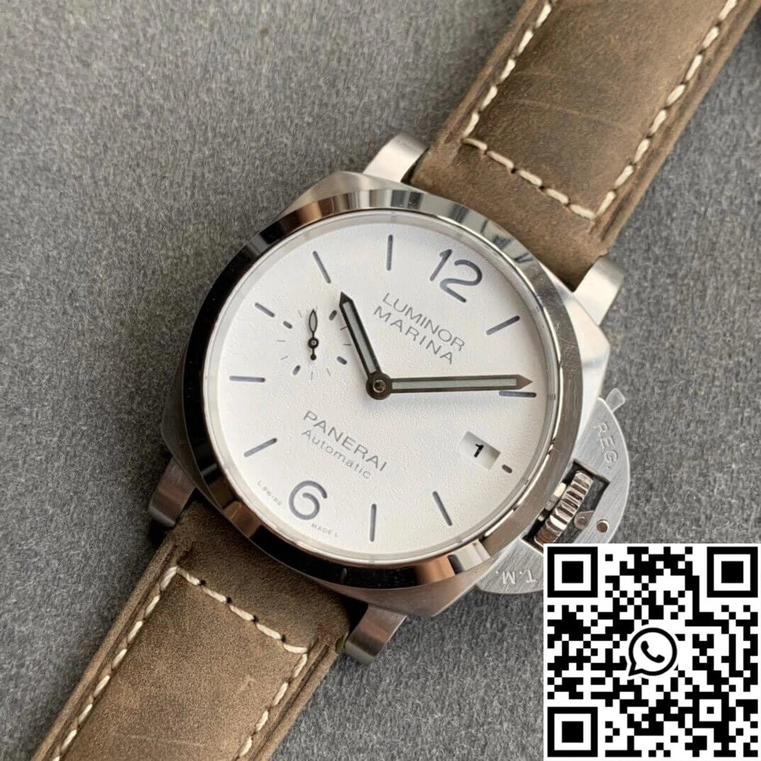 Sustainable Panerai Luminor PAM01394 VS Factory White Dial 2202