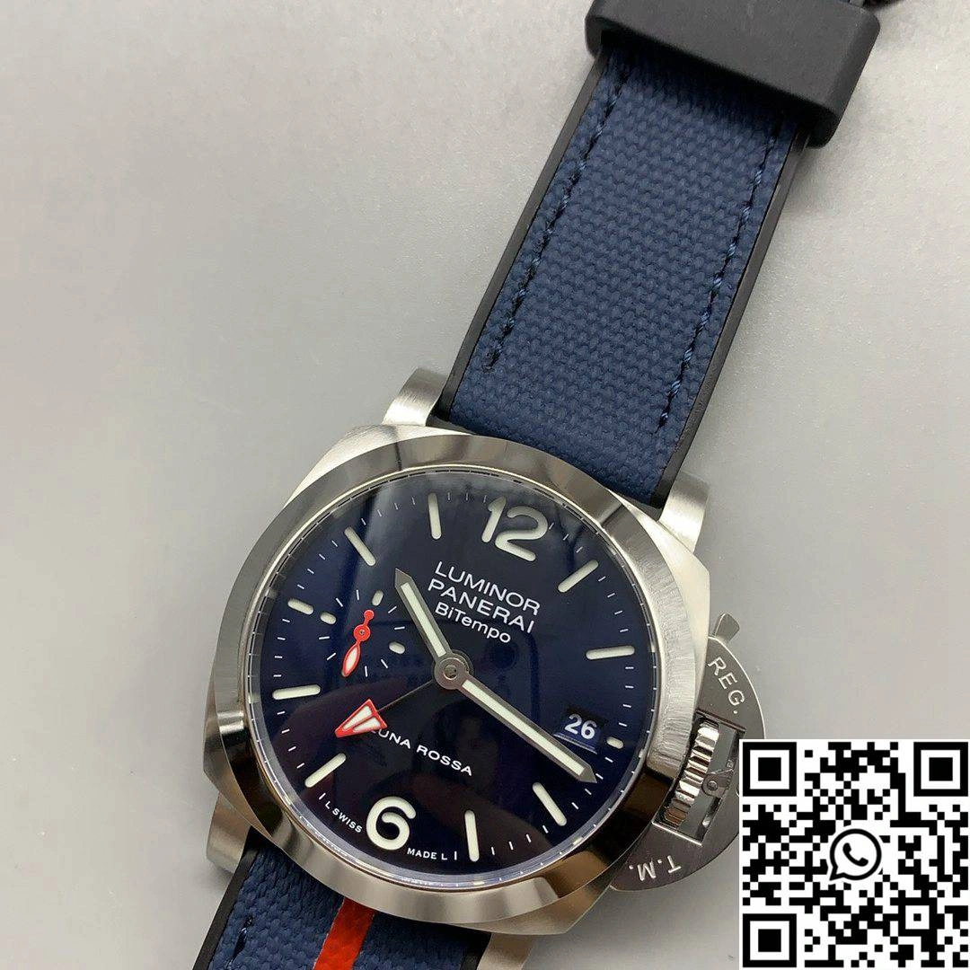 Panerai Luminor PAM01404 VS Factory Blue Dial Snug 2255