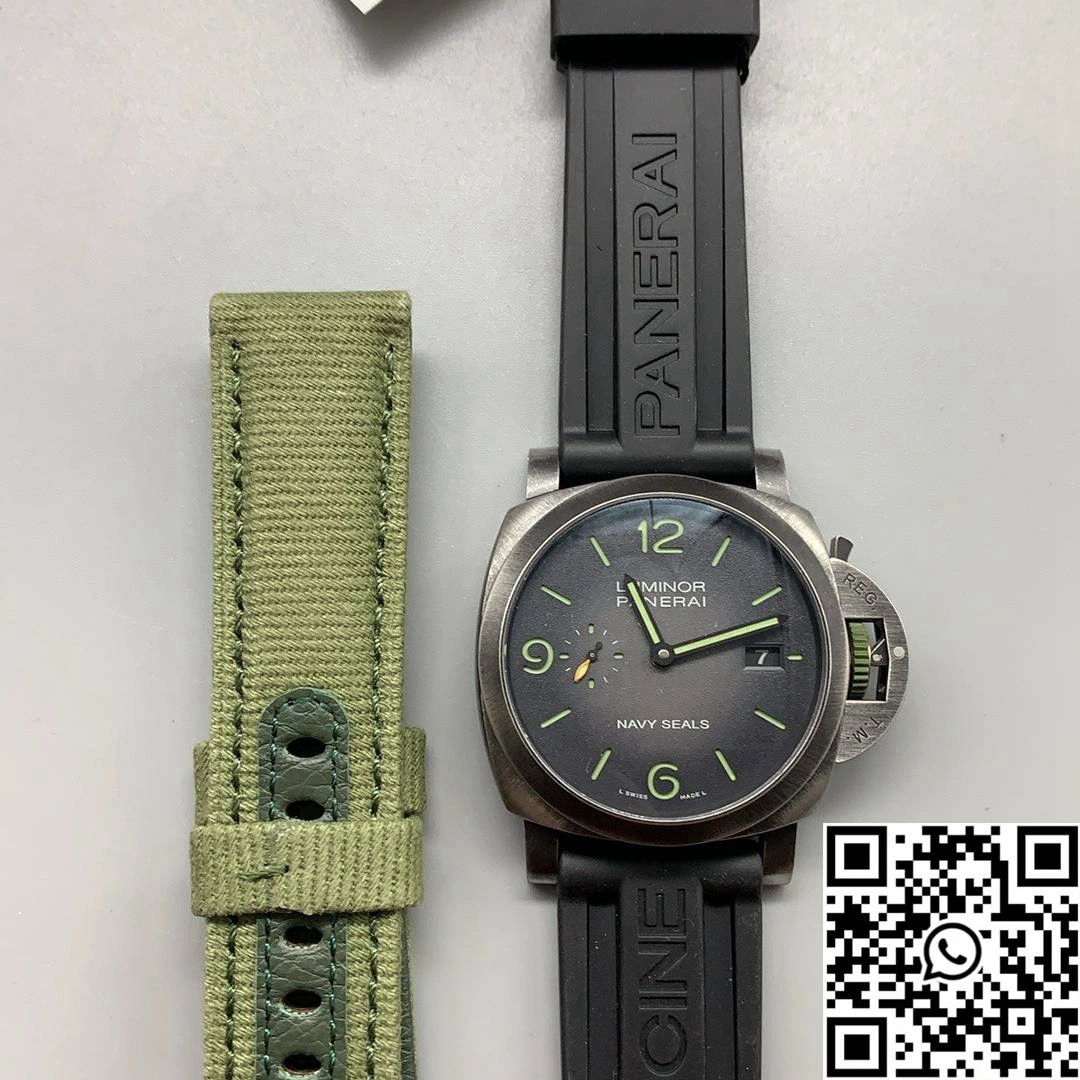Supportive Panerai Luminor PAM01412 VS Factory Black Dial 2208