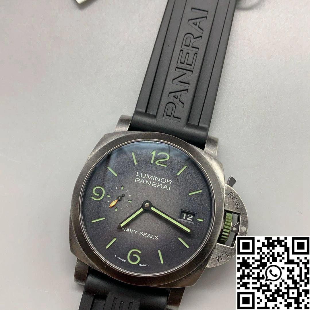 Supportive Panerai Luminor PAM01412 VS Factory Black Dial 2208