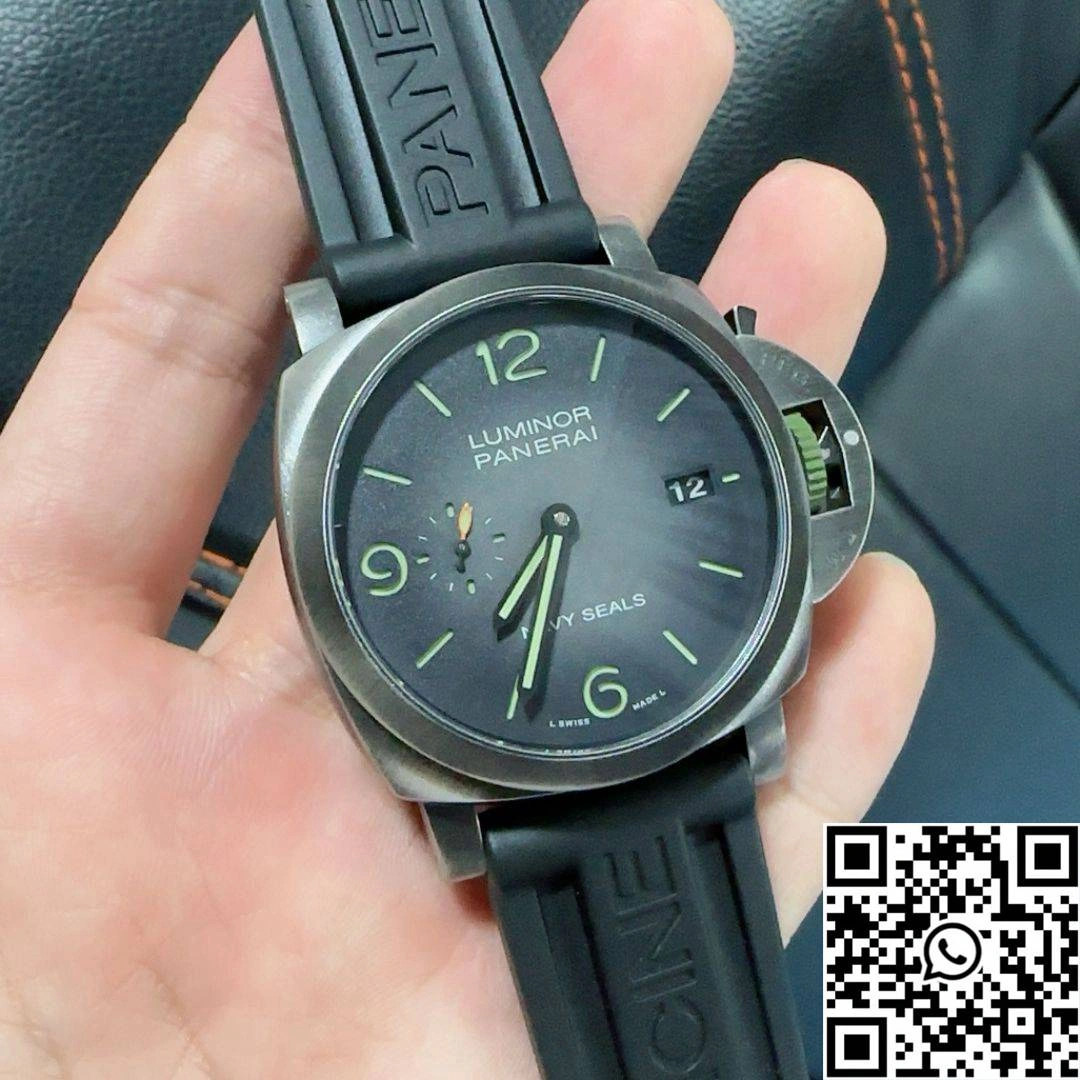 Supportive Panerai Luminor PAM01412 VS Factory Black Dial 2208