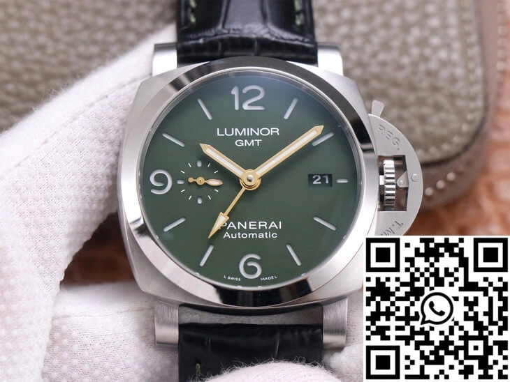 Panerai Luminor PAM1056 VS Factory Green Dial Refined 2227