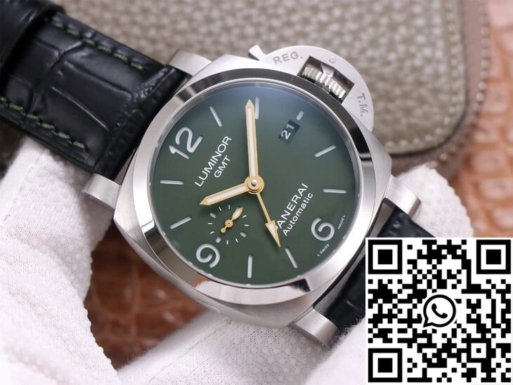 Panerai Luminor PAM1056 VS Factory Green Dial Refined 2227