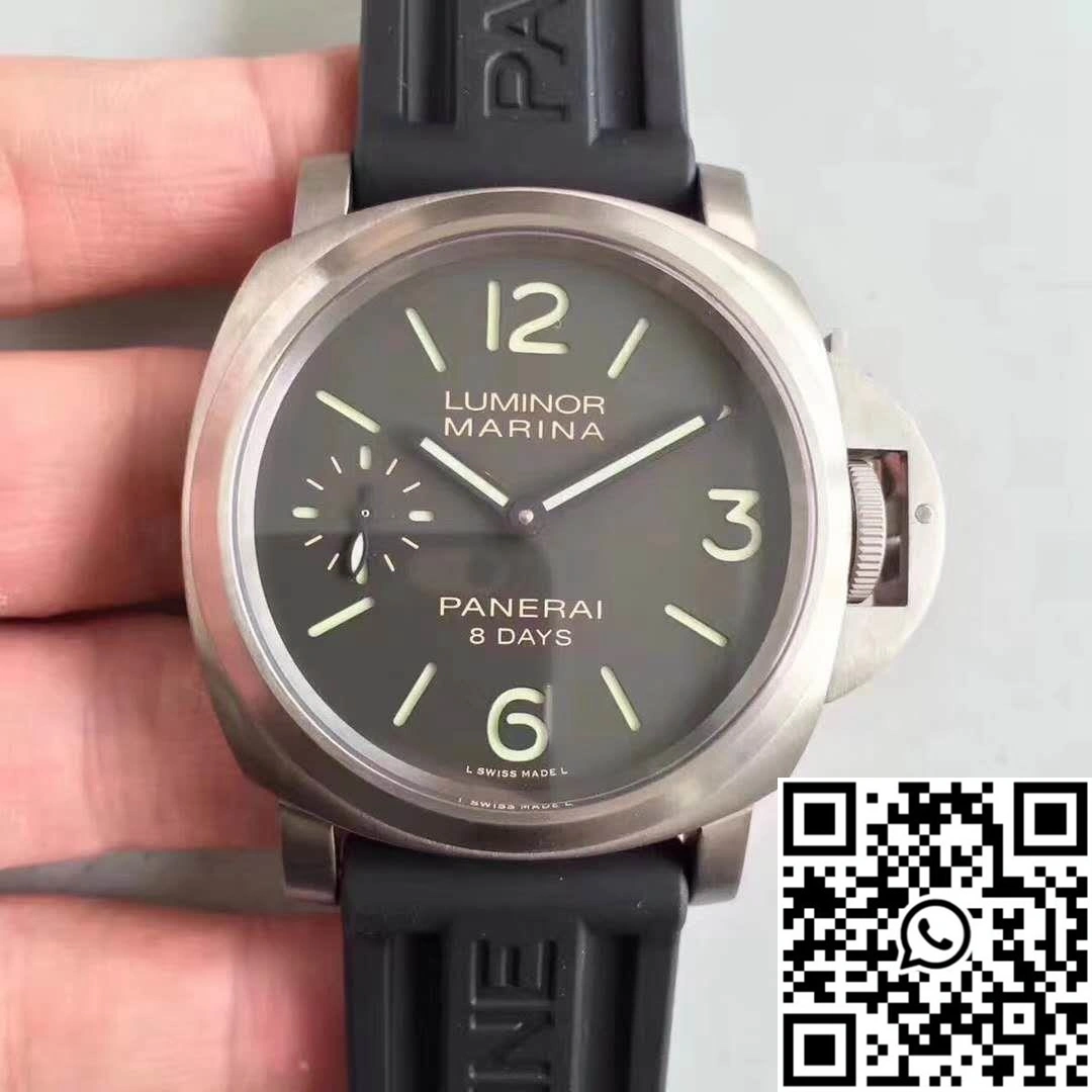 Effortless Panerai Luminor PAM510 ZF Factory Superlumed Grey Dial 2206