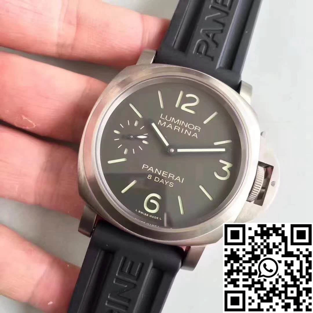Effortless Panerai Luminor PAM510 ZF Factory Superlumed Grey Dial 2206