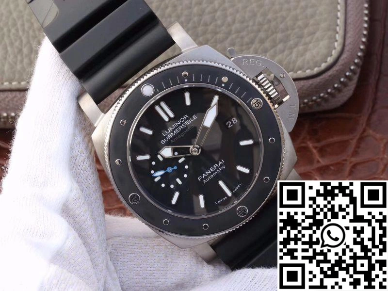 Panerai Luminor Submersible 1950 Amagnetic 3 Days PAM1389 VS Factory Black Dial UrbanStyle 2232