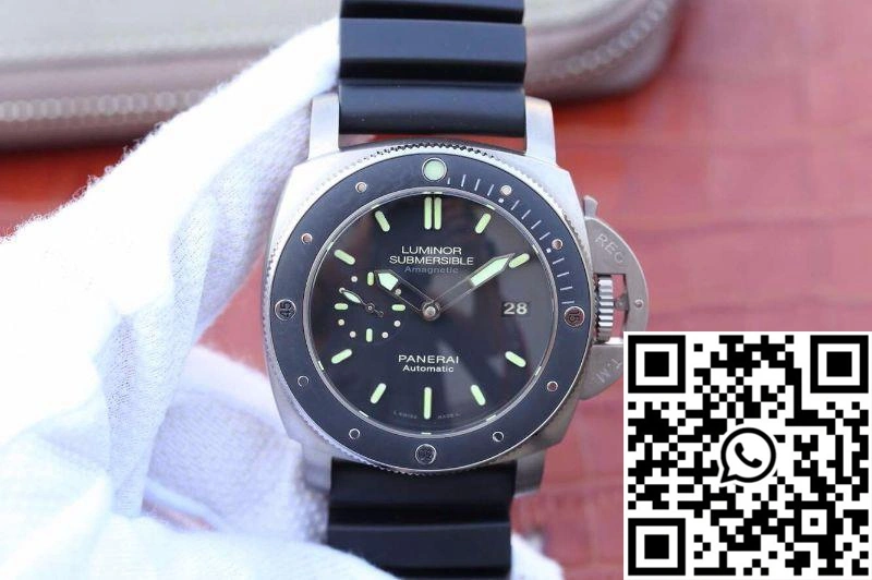 Panerai Luminor Submersible 1950 Amagnetic 3 Days PAM389 VS Factory V2 Black Dial Unique 2239
