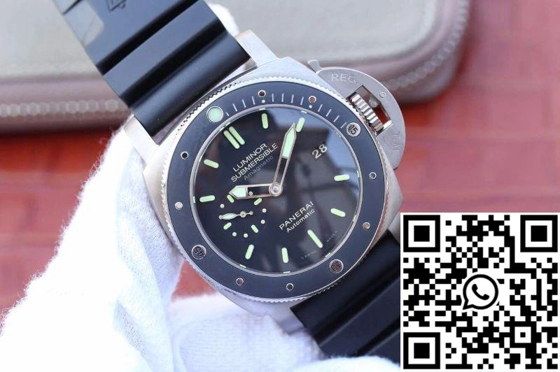 Panerai Luminor Submersible 1950 Amagnetic 3 Days PAM389 VS Factory V2 Black Dial Unique 2239
