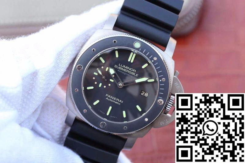 Panerai Luminor Submersible 1950 Amagnetic 3 Days PAM389 VS Factory V2 Black Dial Unique 2239