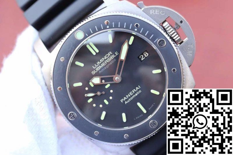 Panerai Luminor Submersible 1950 Amagnetic 3 Days PAM389 VS Factory V2 Black Dial Unique 2239