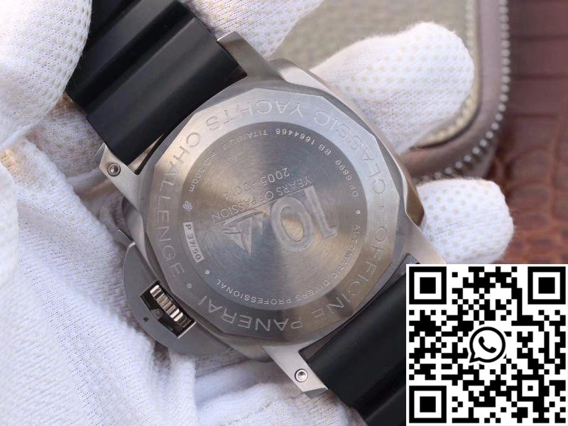 Vibrant Panerai Luminor Submersible 1950 Amagnetic 3 Days Titanium PAM389 VS Factory V2 Black Dial 2245
